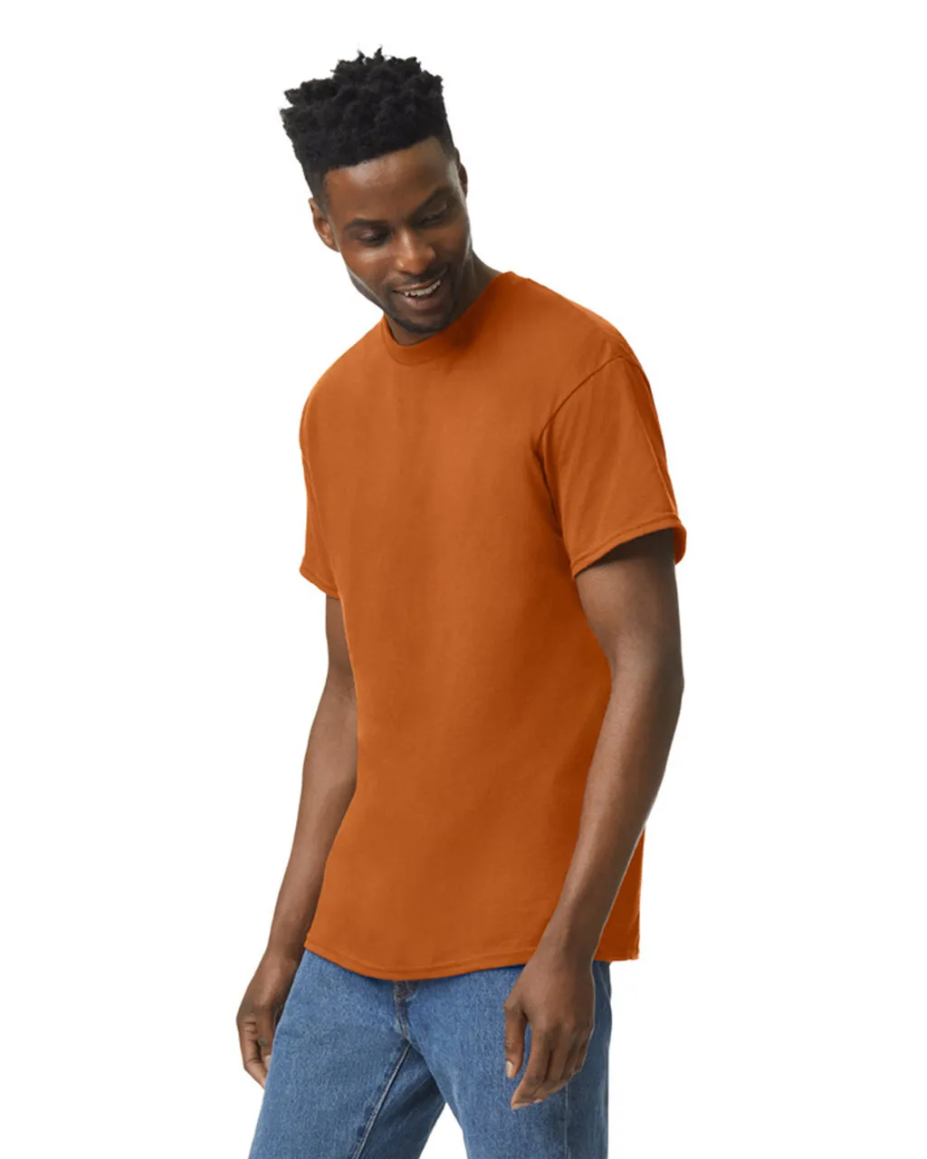 Gildan 5000 Adult Heavy Cotton - Texas Orange - Image 3