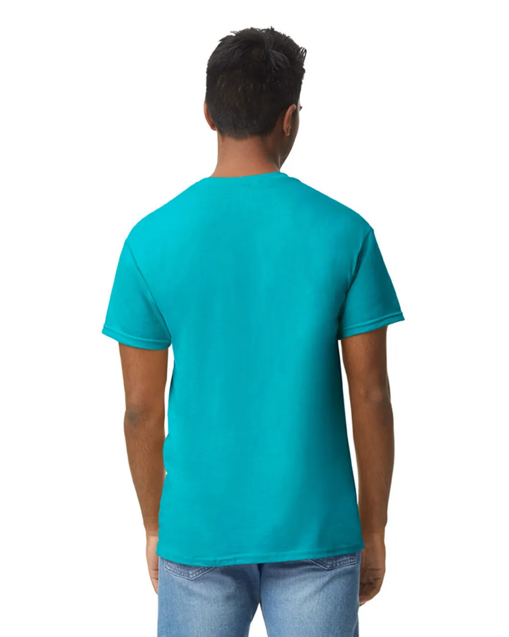 Gildan 5000 Heavy Cotton - Tropical Blue - Image 2