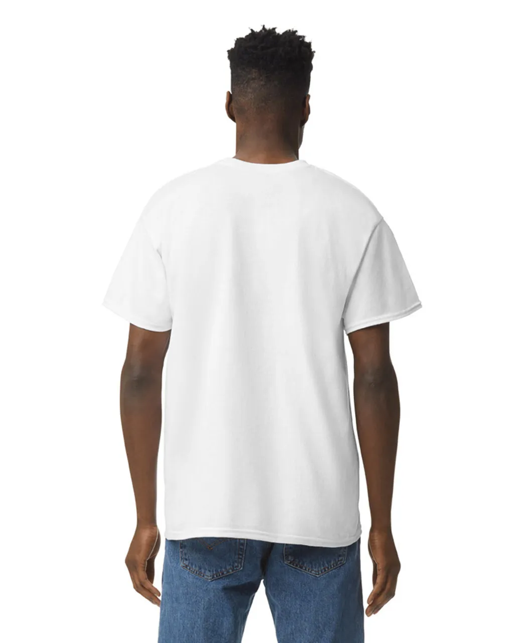 Gildan 5000 Adult Heavy Cotton - White - Image 2