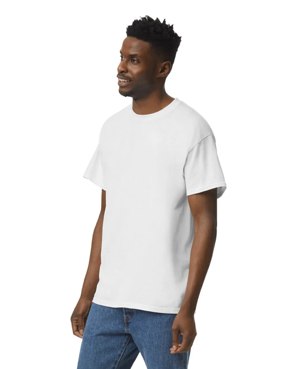 Gildan 5000 Adult Heavy Cotton - White - Image 3