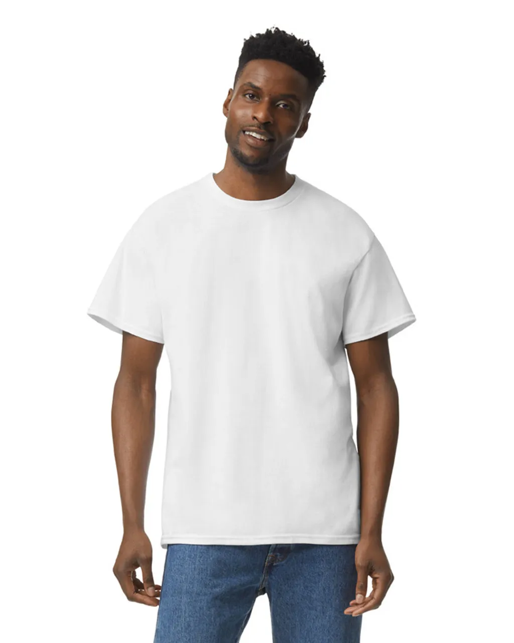 Gildan 5000 Adult Heavy Cotton - White - Image 4