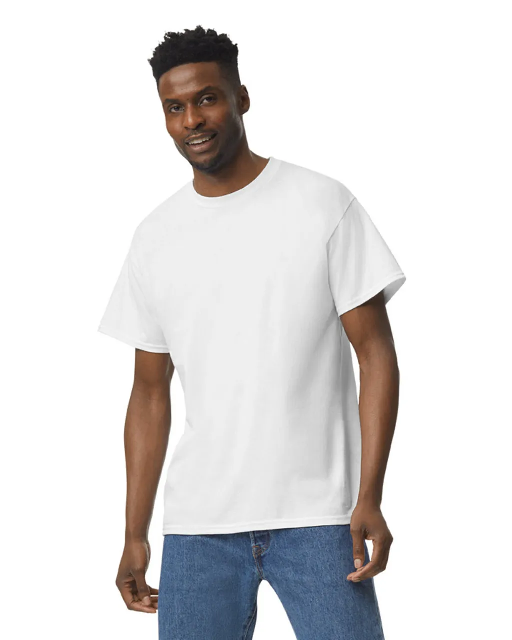 Gildan 5000 Adult Heavy Cotton - White - Image 5