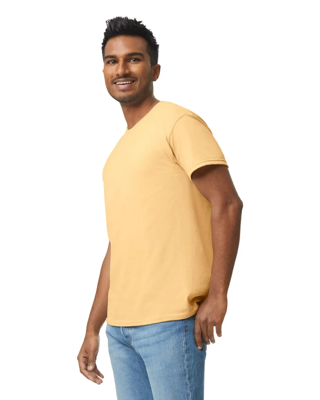 Gildan 5000 Adult Heavy Cotton - Yellow Haze - Image 3
