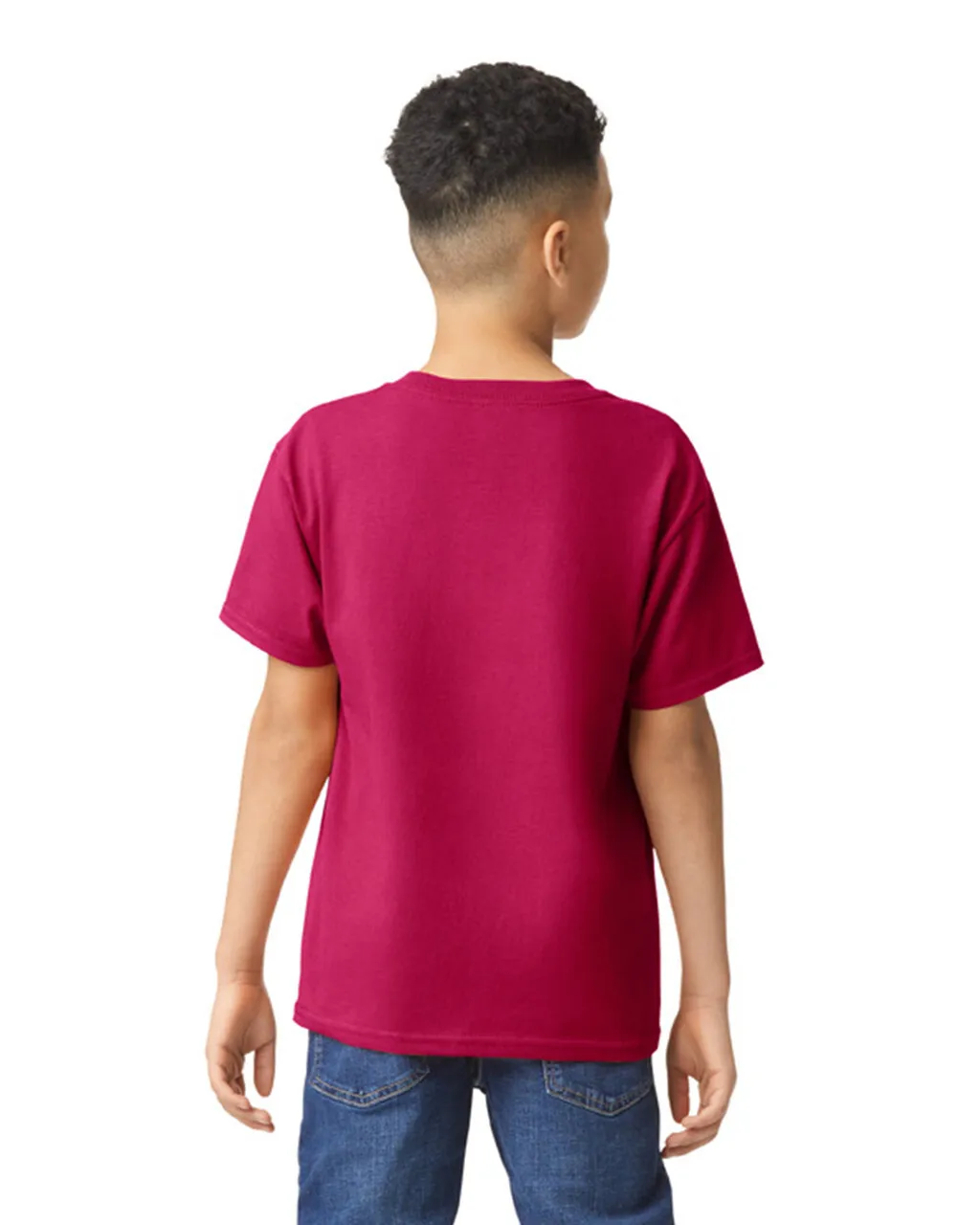 Gildan 5000B Youth Heavy Cotton - Cardinal Red - Image 2