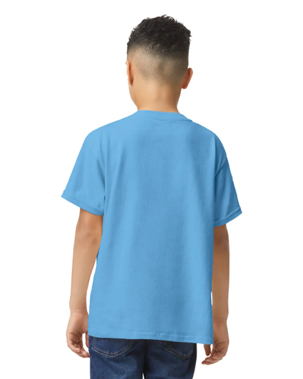 Gildan 5000B Youth Heavy Cotton - Carolina Blue - Image 2