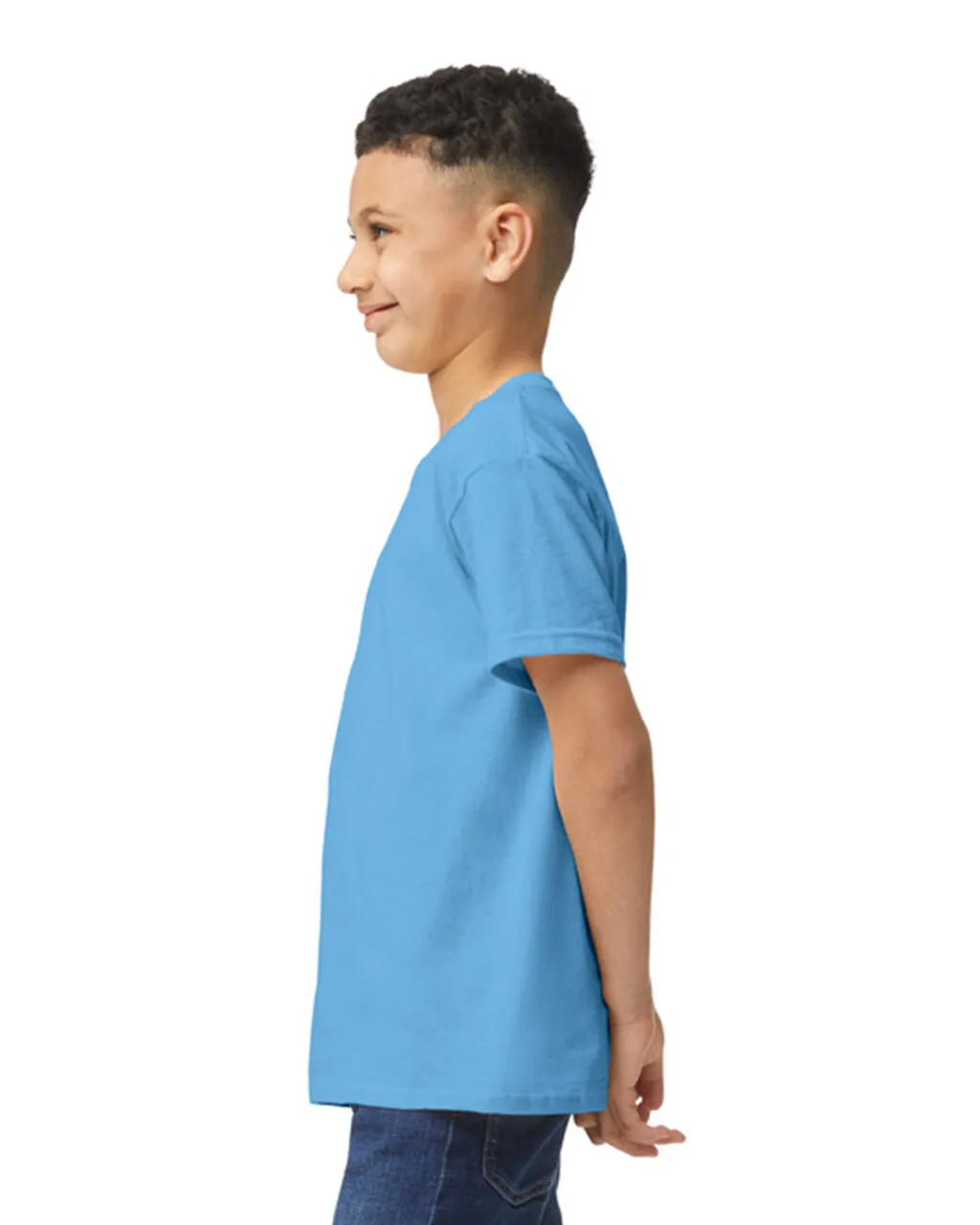 Gildan 5000B Youth Heavy Cotton - Carolina Blue - Image 3