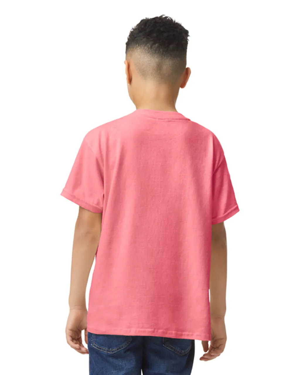 Gildan 5000B Youth Heavy Cotton - Coral Silk - Image 2