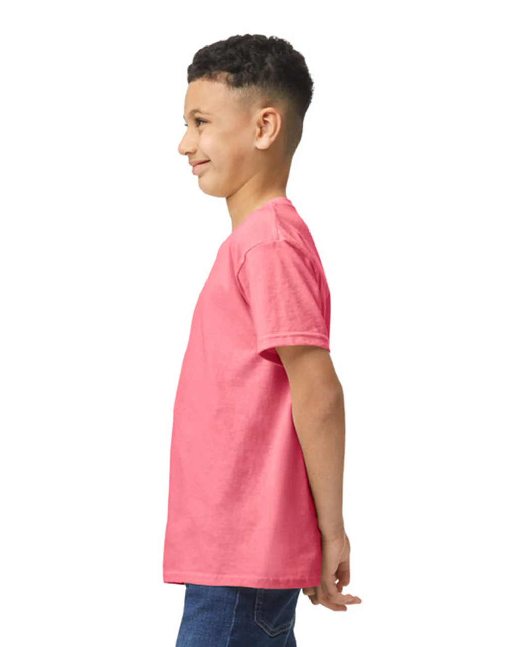 Gildan 5000B Youth Heavy Cotton - Coral Silk - Image 3