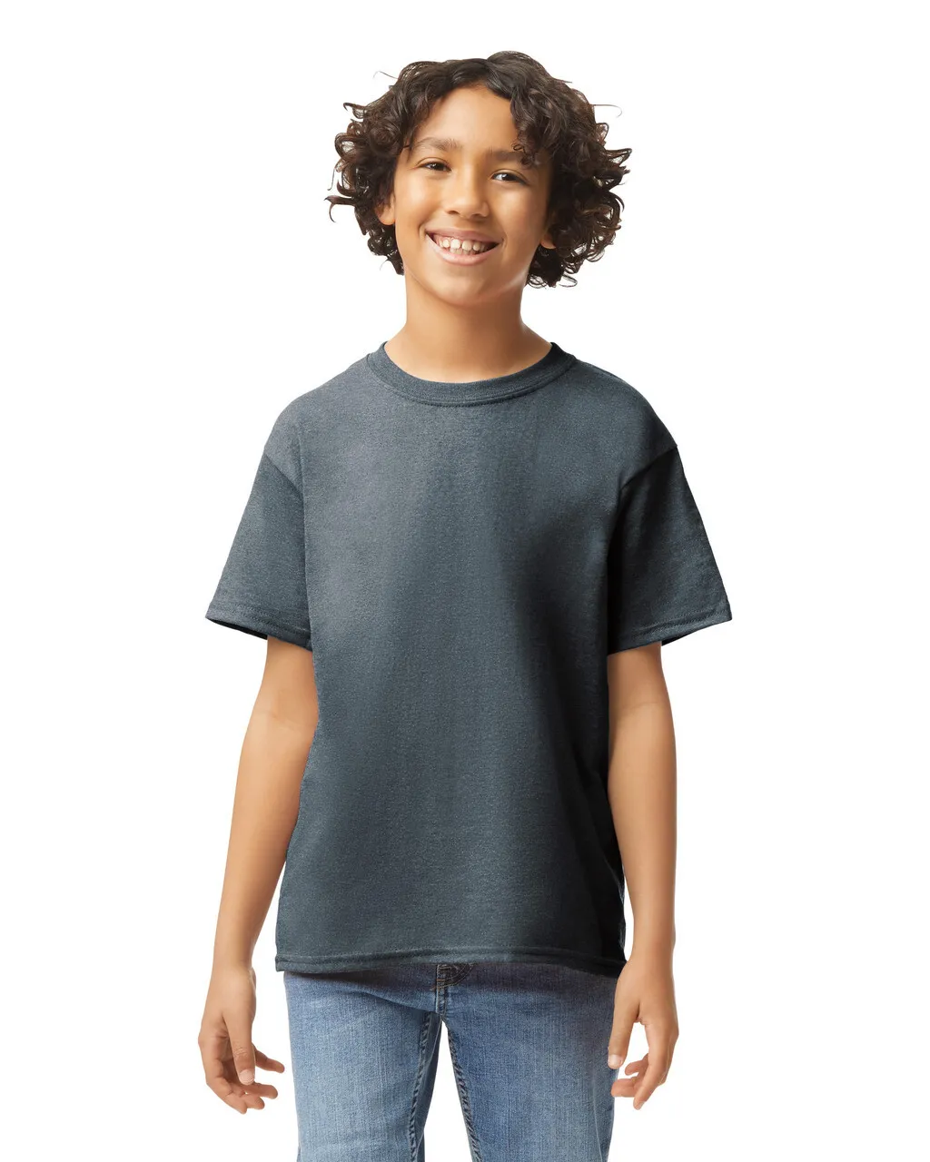 Gildan 5000B Youth Heavy Cotton - Dark Heather