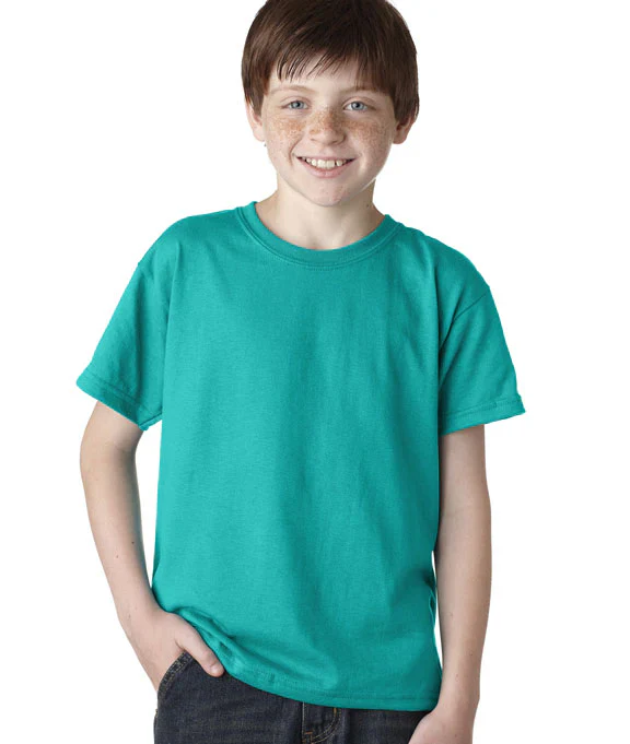 Gildan 5000B Youth Heavy Cotton - Jade Dome