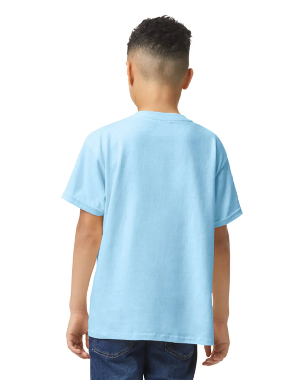 Gildan 5000B Youth Heavy Cotton - Light Blue - Image 2