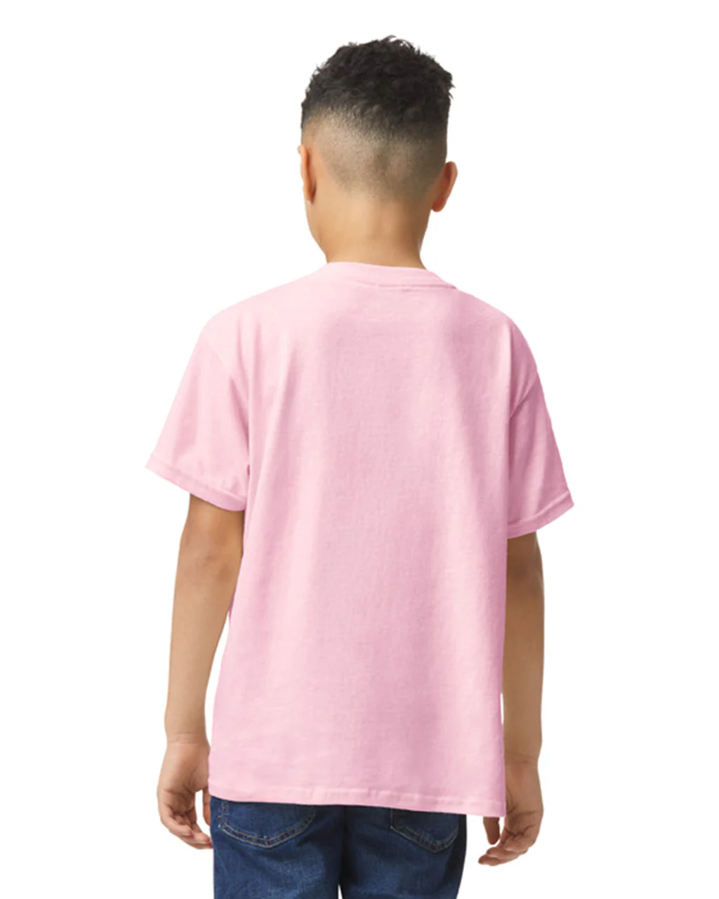 Gildan 5000B Youth Heavy Cotton - Light Pink - Image 2