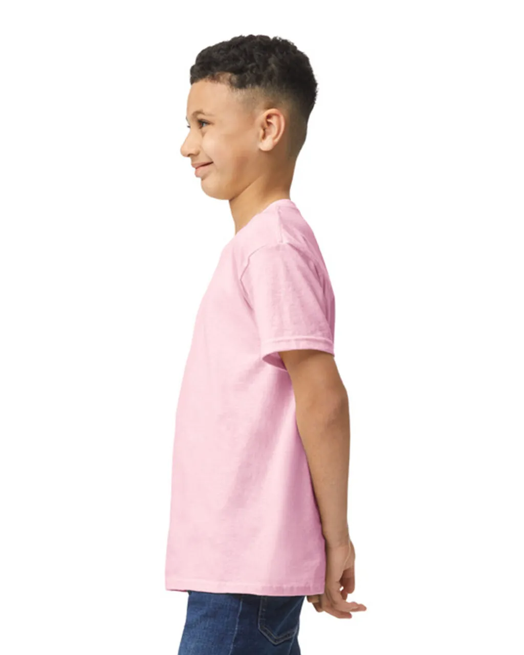 Gildan 5000B Youth Heavy Cotton - Light Pink - Image 3