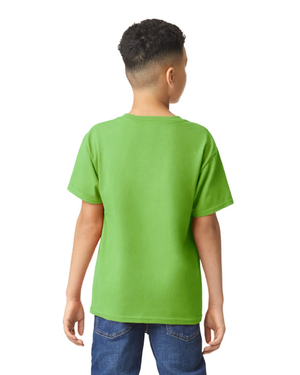 Gildan 5000B Youth Heavy Cotton - Lime - Image 2