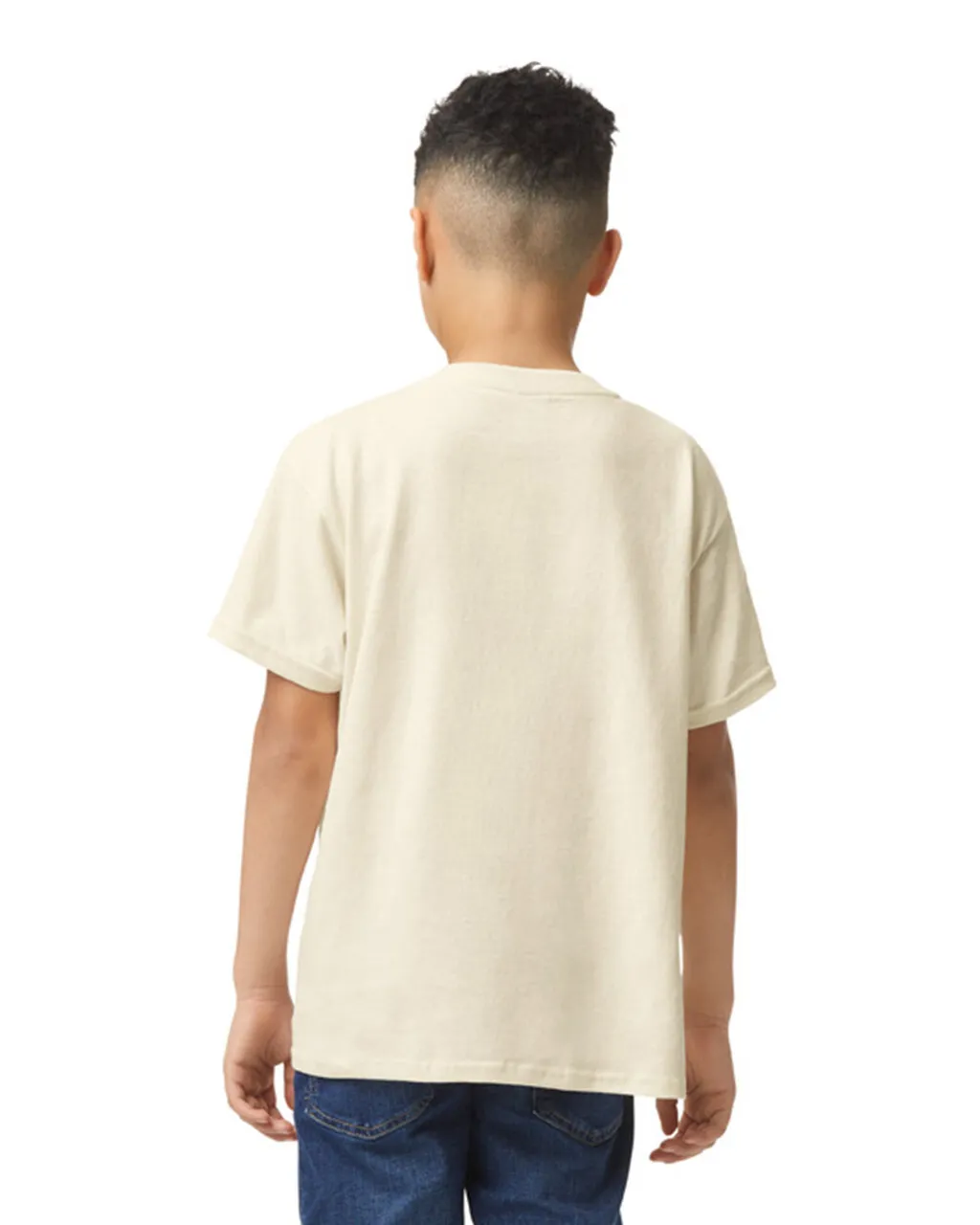 Gildan 5000B Youth Heavy Cotton - Natural - Image 2