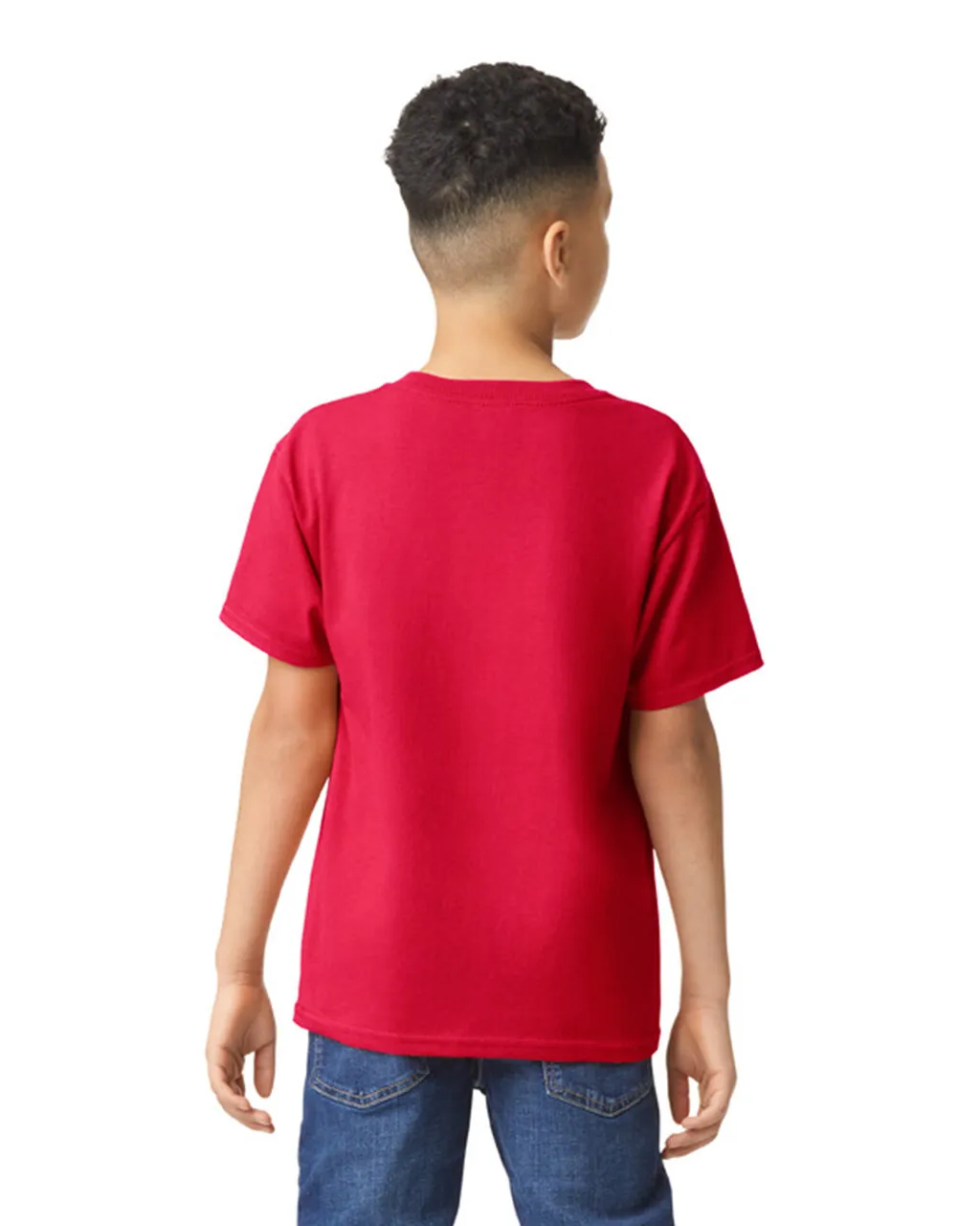 Gildan 5000B Youth Heavy Cotton - Red - Image 2