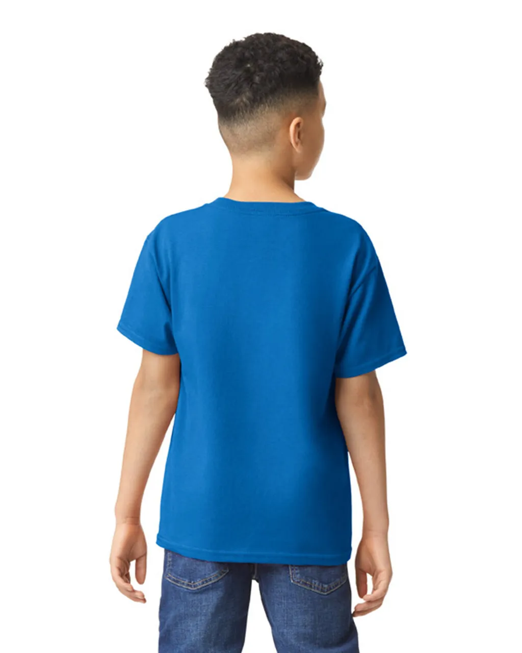 Gildan 5000B Youth Heavy Cotton - Royal - Image 2