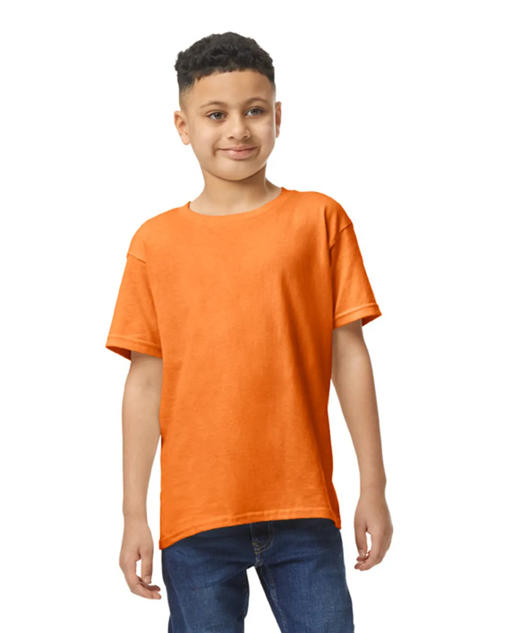 Gildan 5000B Youth Heavy Cotton - S. Orange