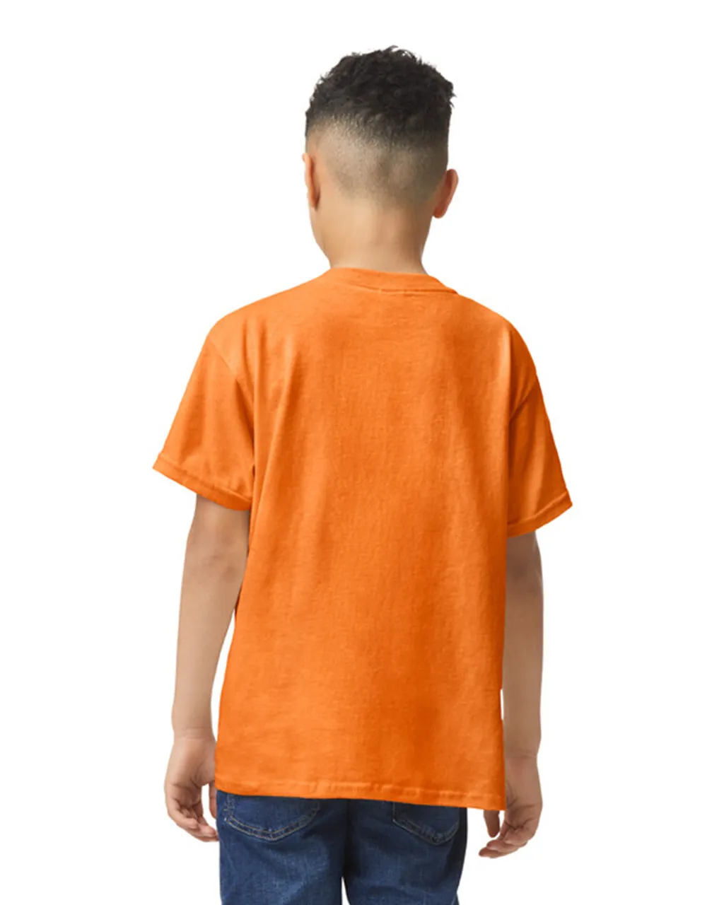 Gildan 5000B Youth Heavy Cotton - S. Orange - Image 2