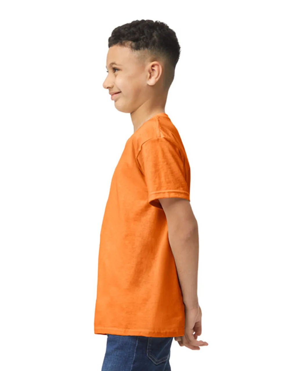 Gildan 5000B Youth Heavy Cotton - S. Orange - Image 3