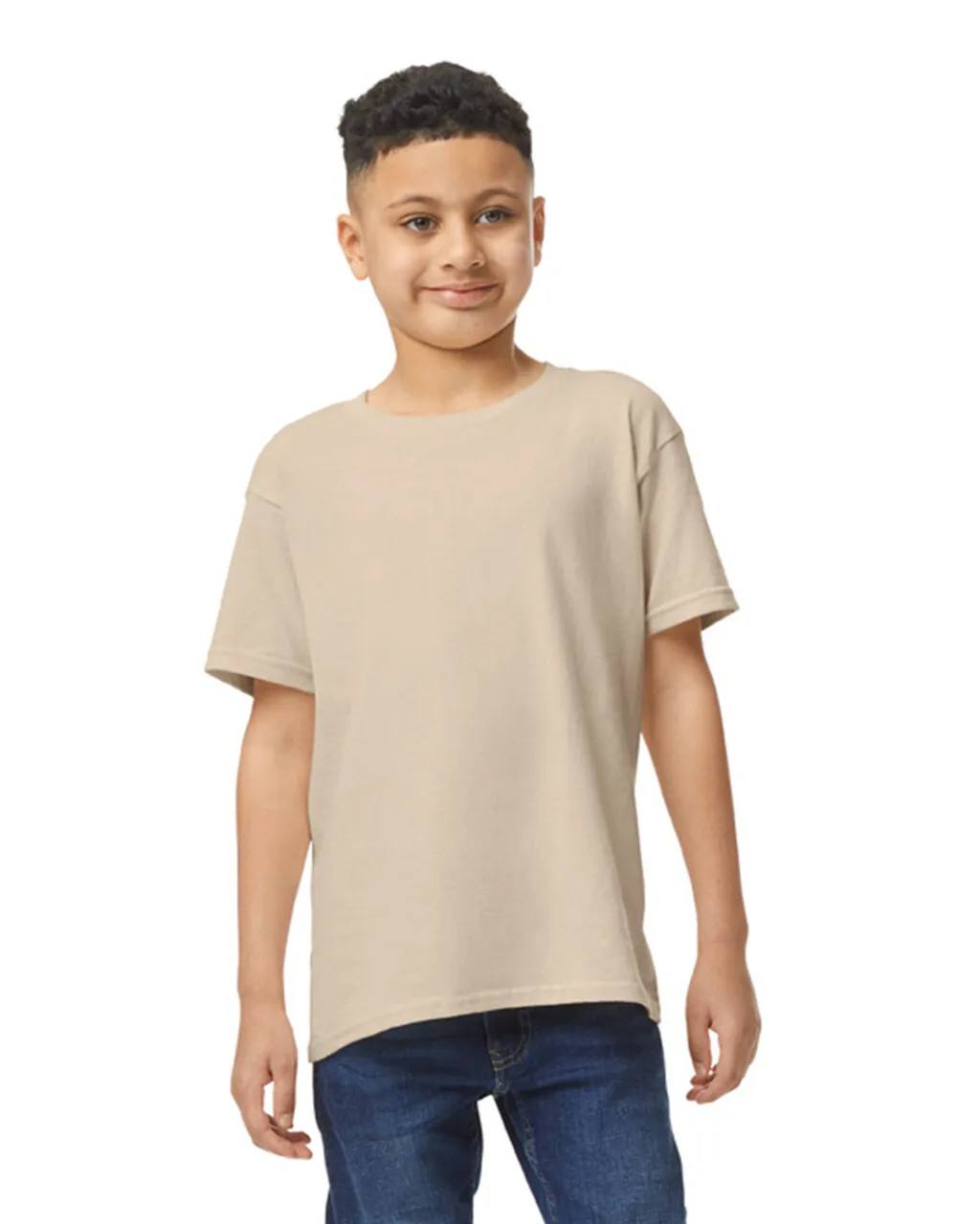 Gildan 5000B Youth Heavy Cotton - Sand