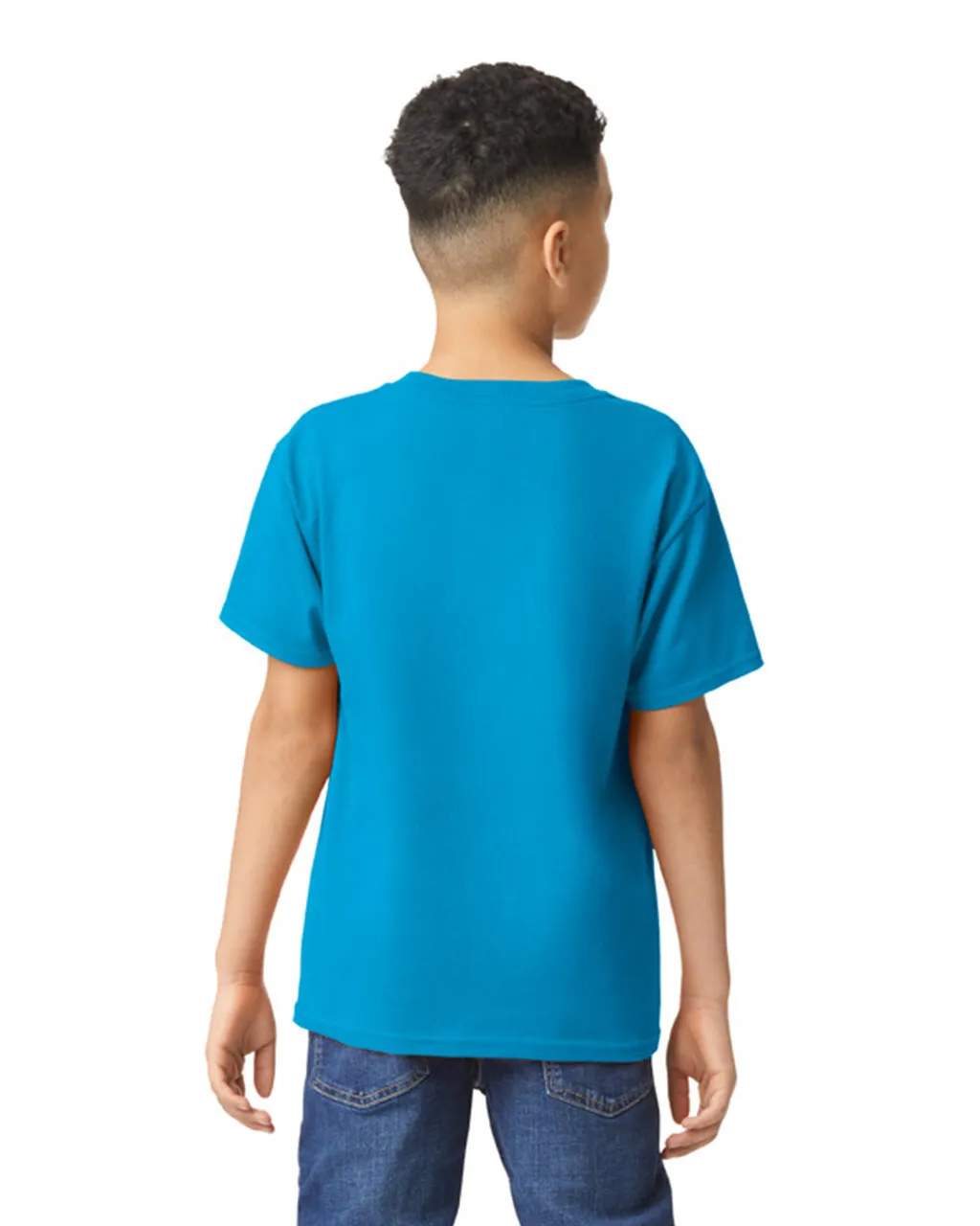 Gildan 5000B Youth Heavy Cotton - Sapphire - Image 2