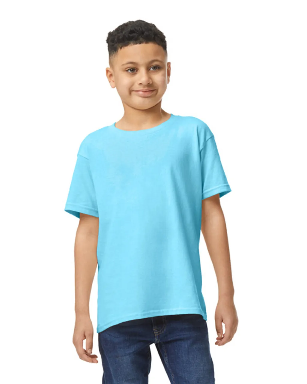 Gildan 5000B Youth Heavy Cotton - Sky