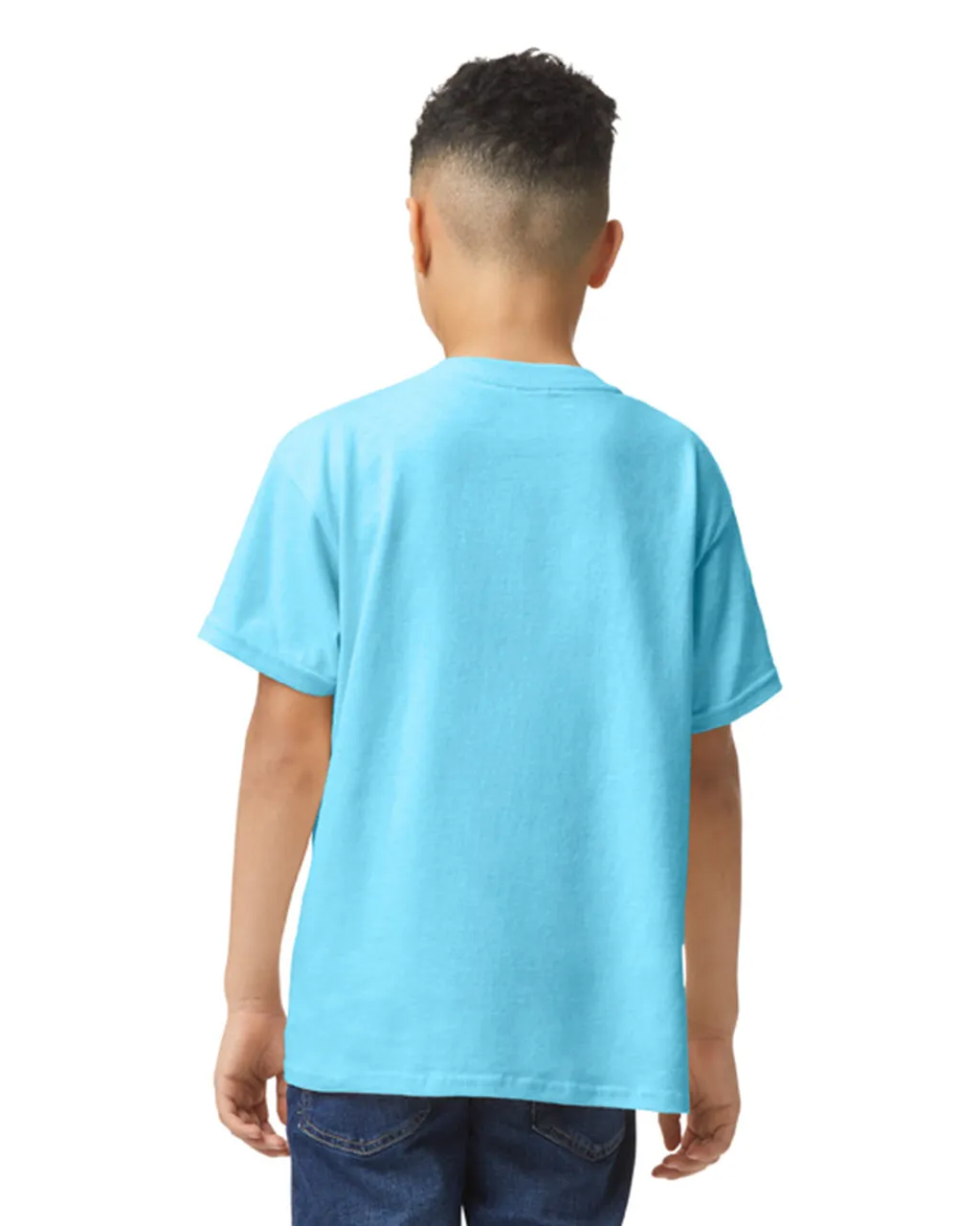 Gildan 5000B Youth Heavy Cotton - Sky - Image 2
