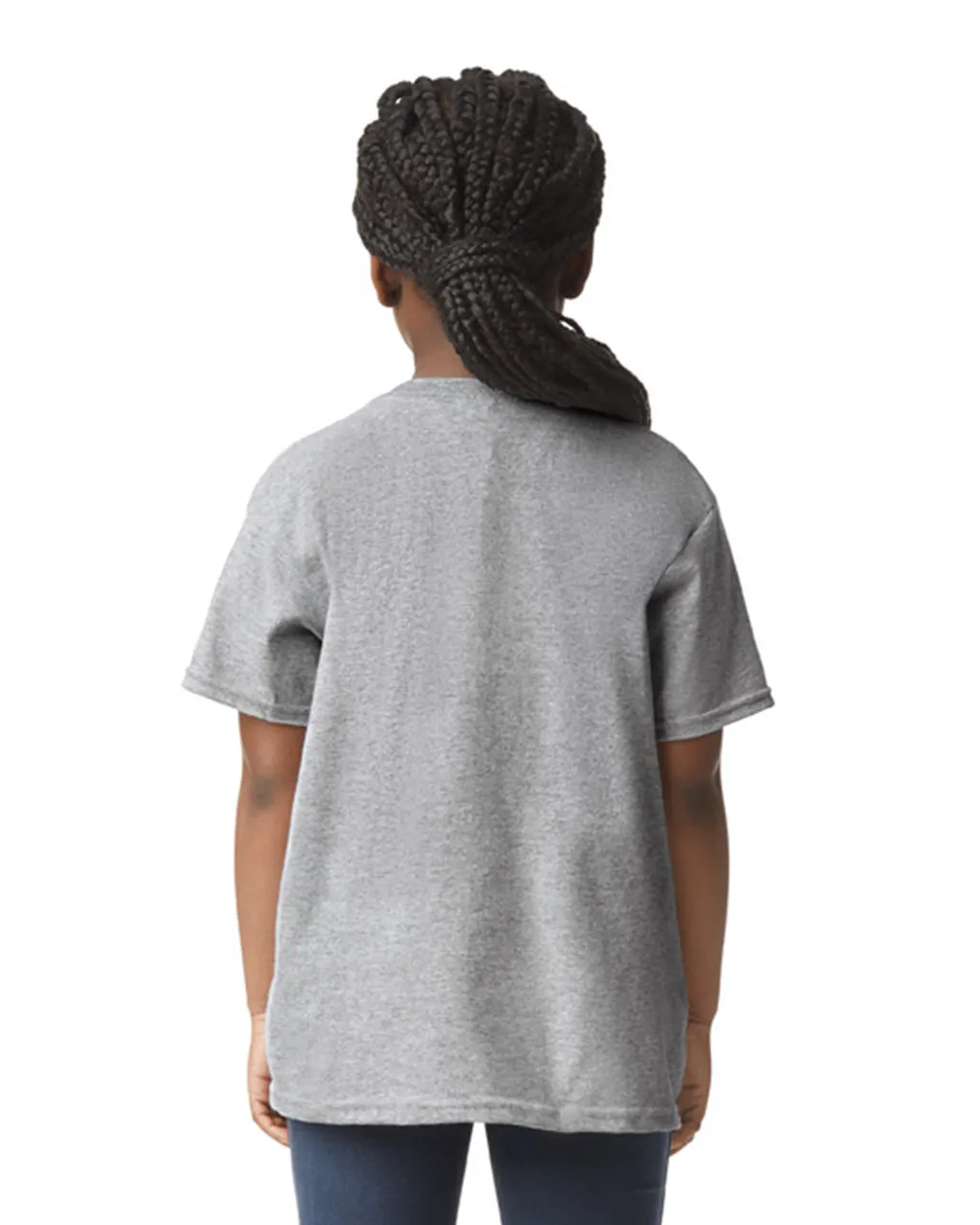 Gildan 5000B Youth Heavy Cotton - Sport Grey - Image 2