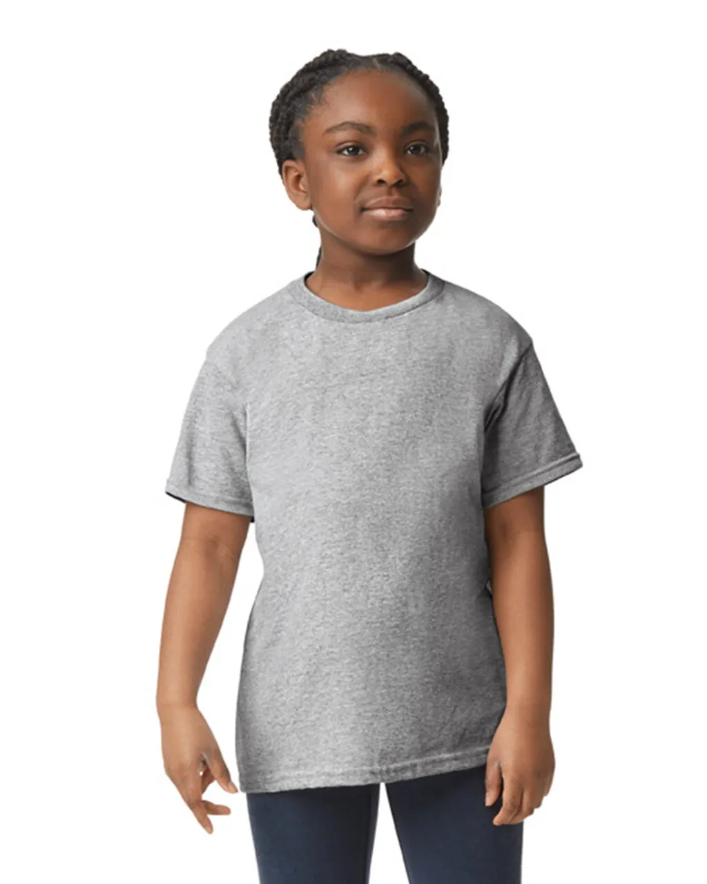 Gildan 5000B Youth Heavy Cotton - Sport Grey - Image 4