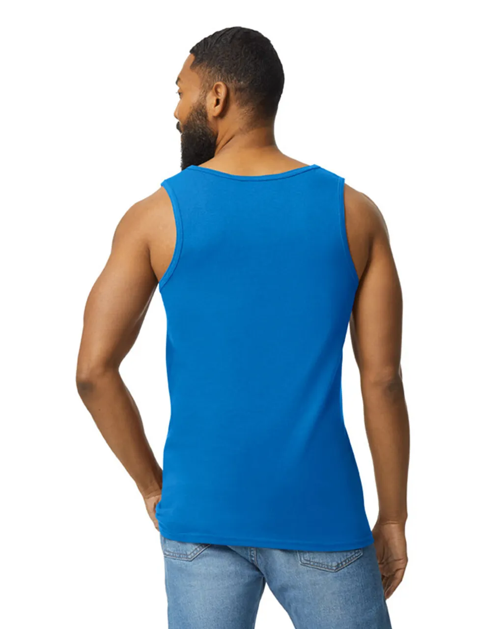 Gildan 5200 Men Tank Top - Royal - Image 3