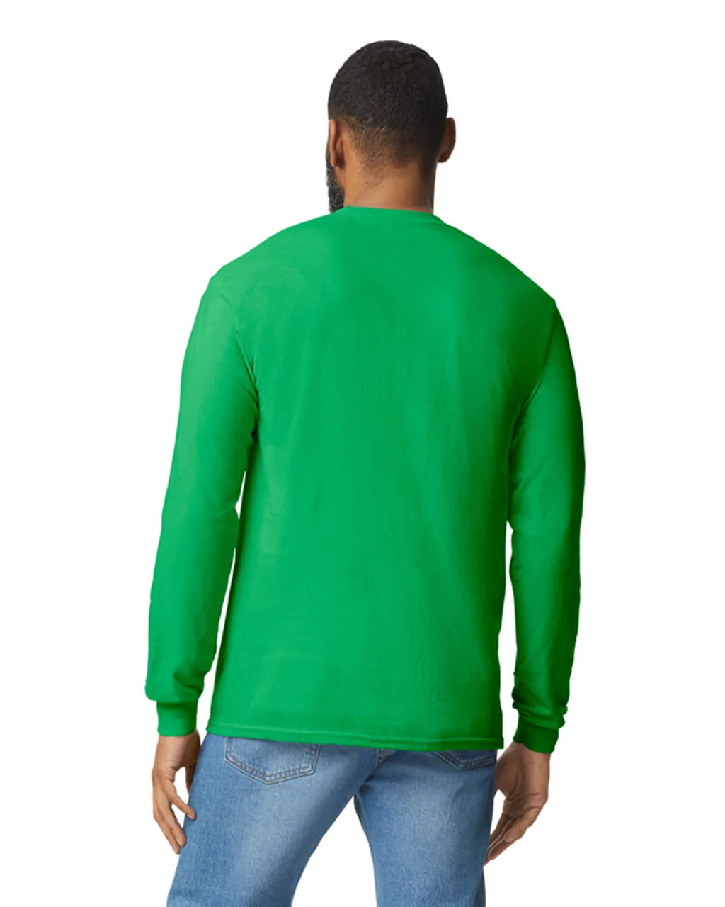 Gildan 5400 Long Sleeve - Irish Green - Image 2