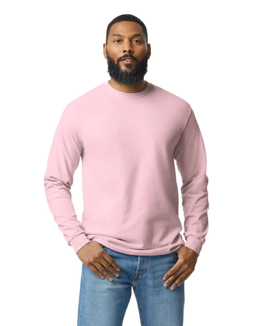 Gildan 5400 Long Sleeve - Light Pink