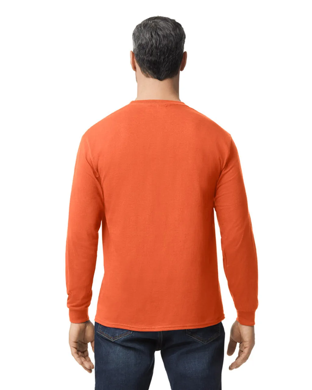Gildan 5400 Long Sleeve - Orange - Image 2