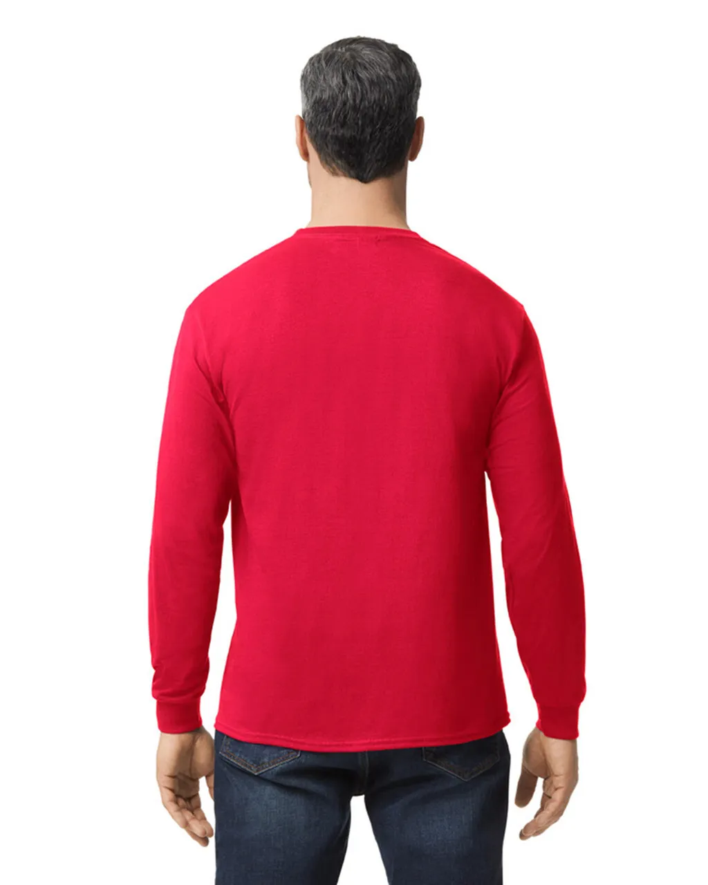 Gildan 5400 Long Sleeve - Red - Image 2