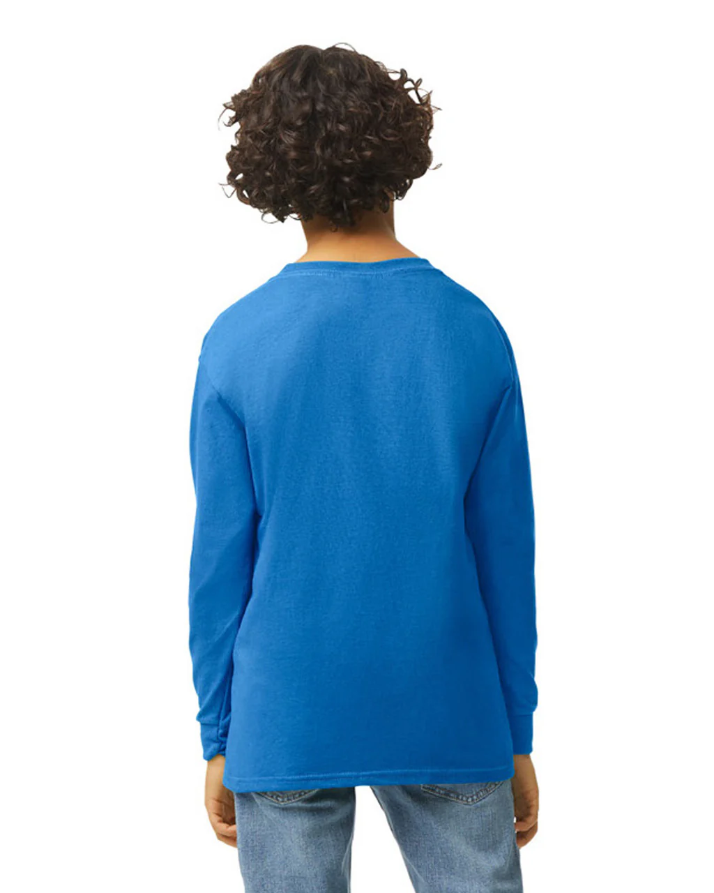 Gildan 5400B Youth Long Sleeve - Royal - Image 2