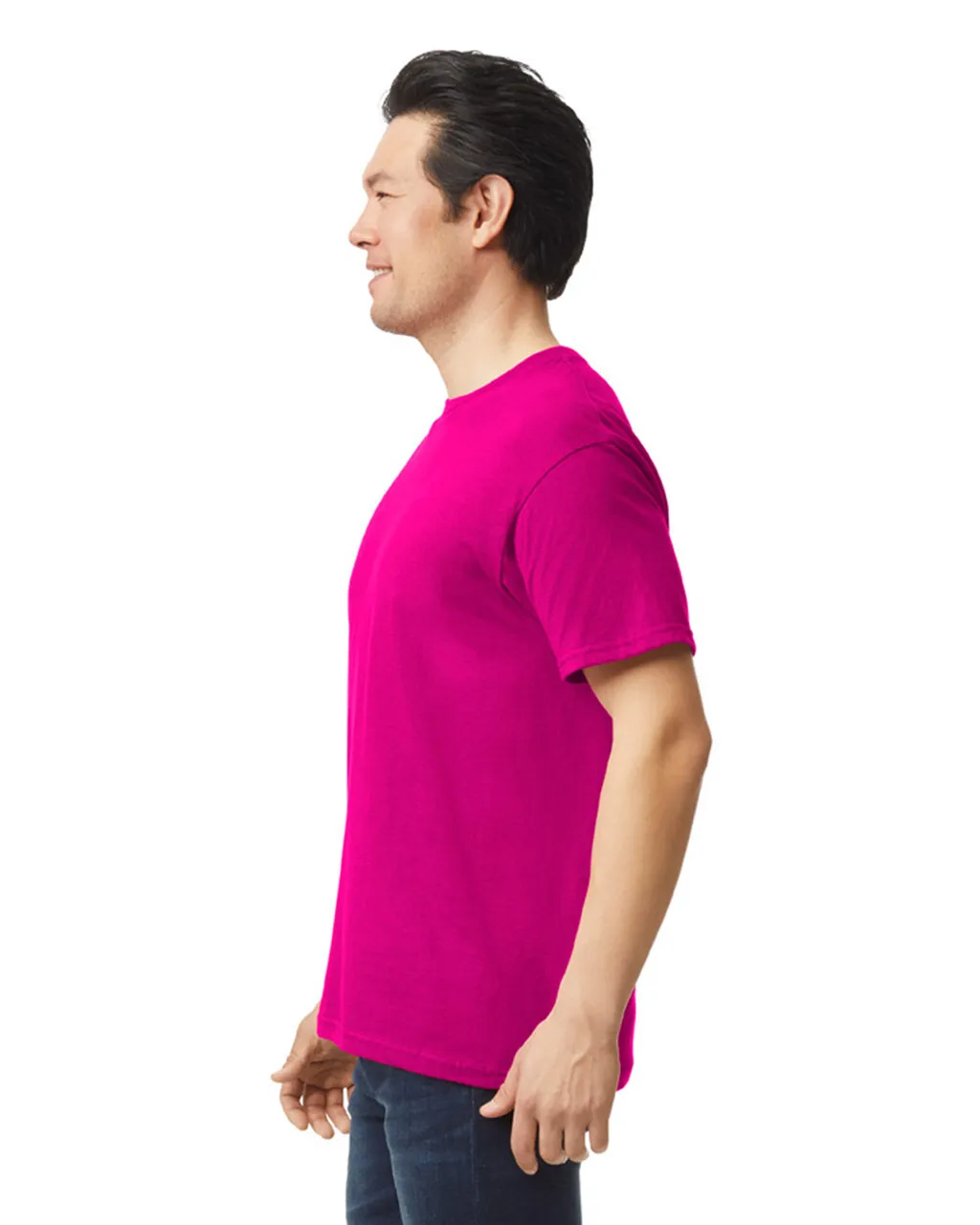 Gildan 64000 Softstyle - Antique Heliconia - Image 3
