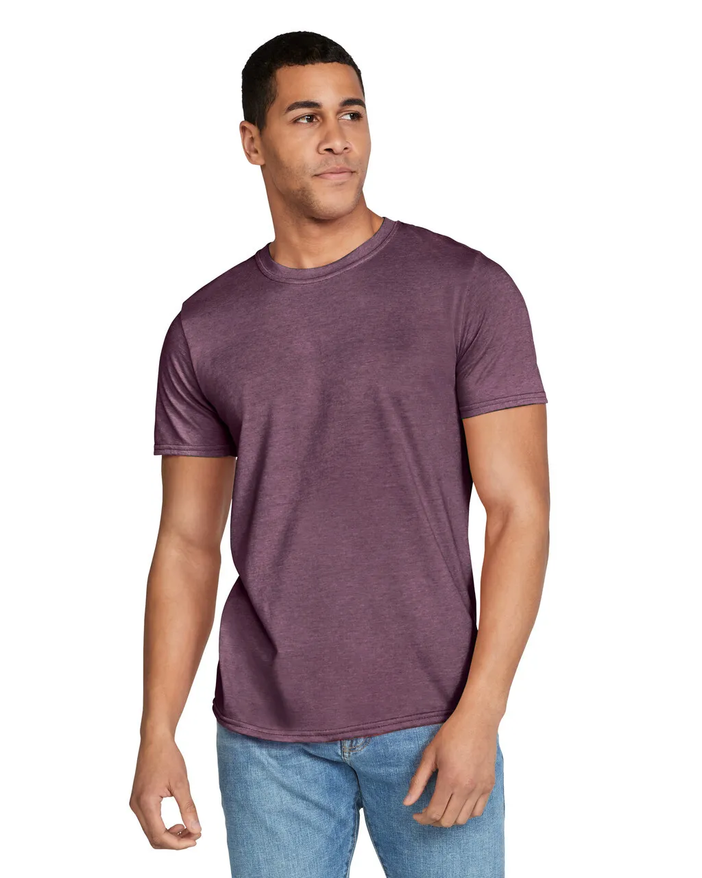 Gildan 64000 Softstyle - Heather Maroon