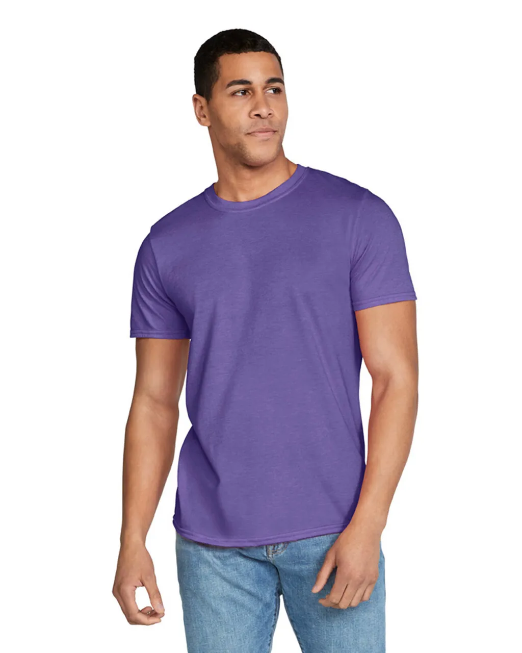Gildan 64000 Softstyle - Heather Purple