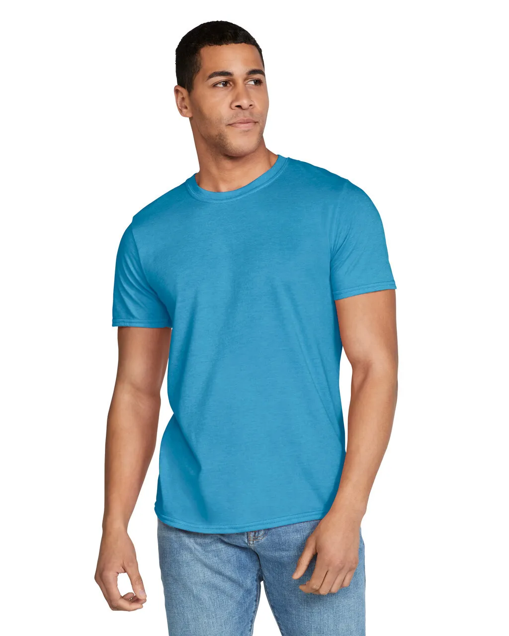 Gildan 64000 Softstyle - Heather Sapphire