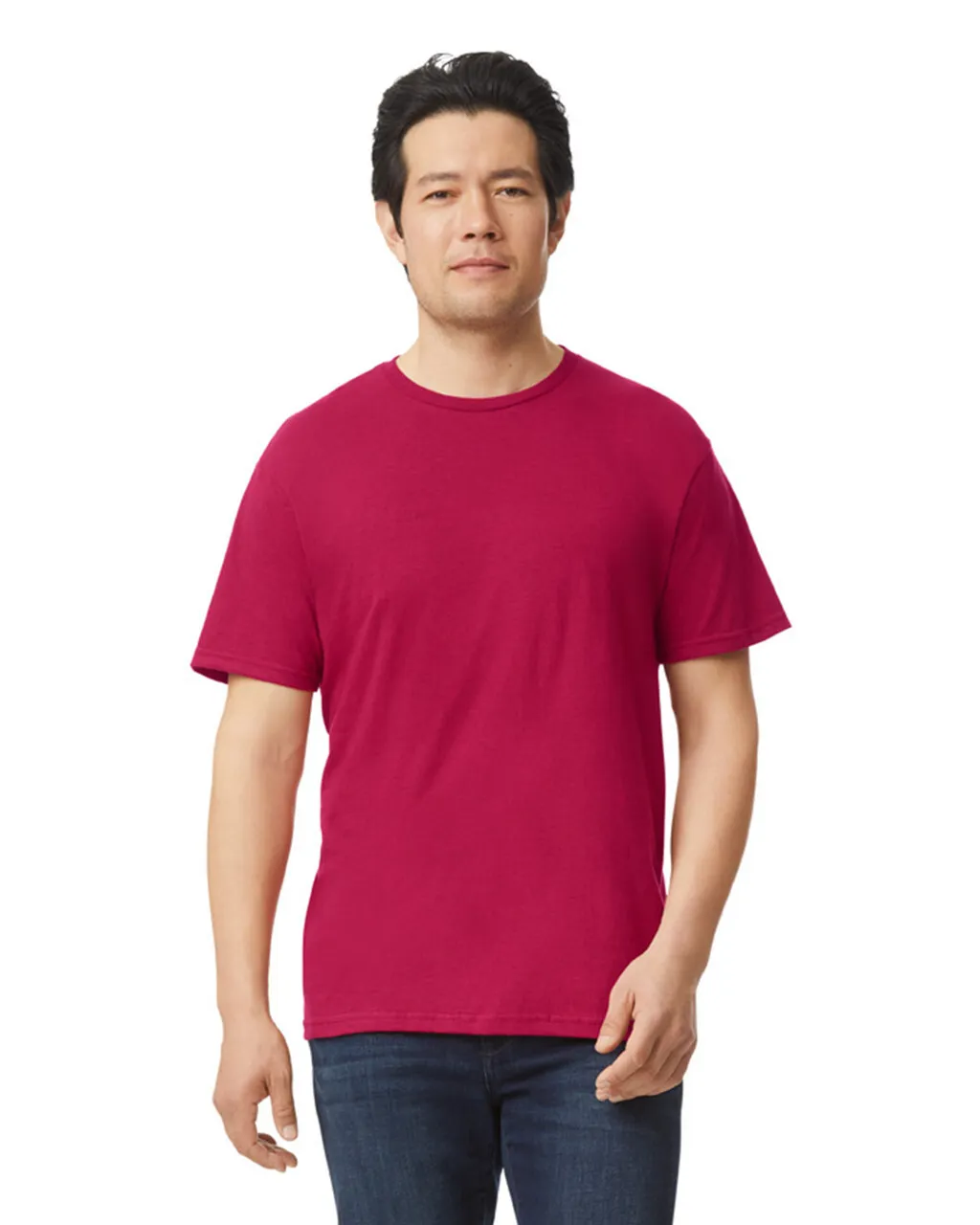 Gildan 64000 Softstyle - Antique Cherry Red - Image 4