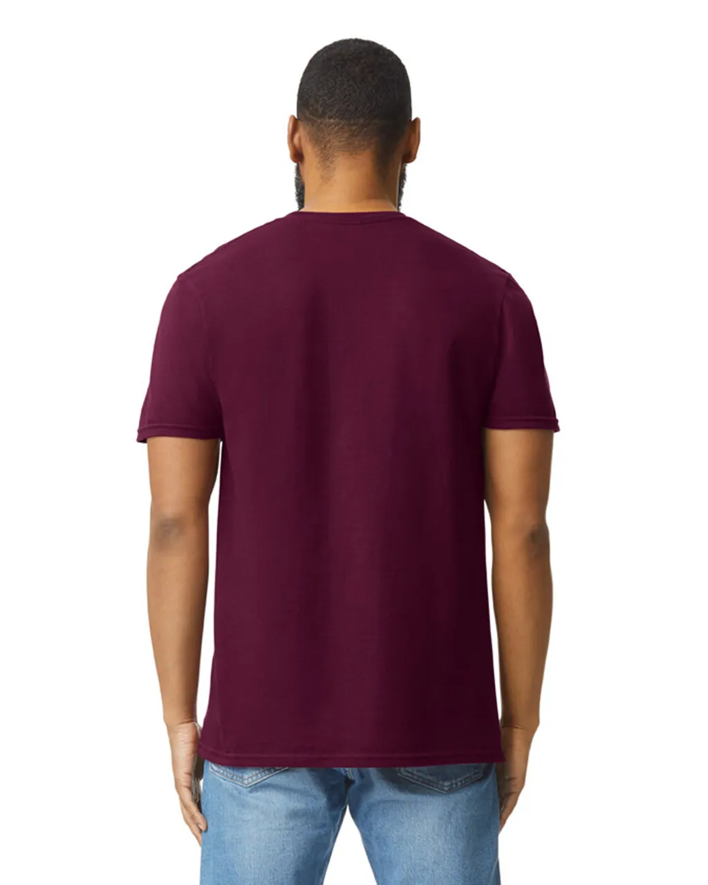 Gildan 64000 Softstyle - Maroon - Image 2