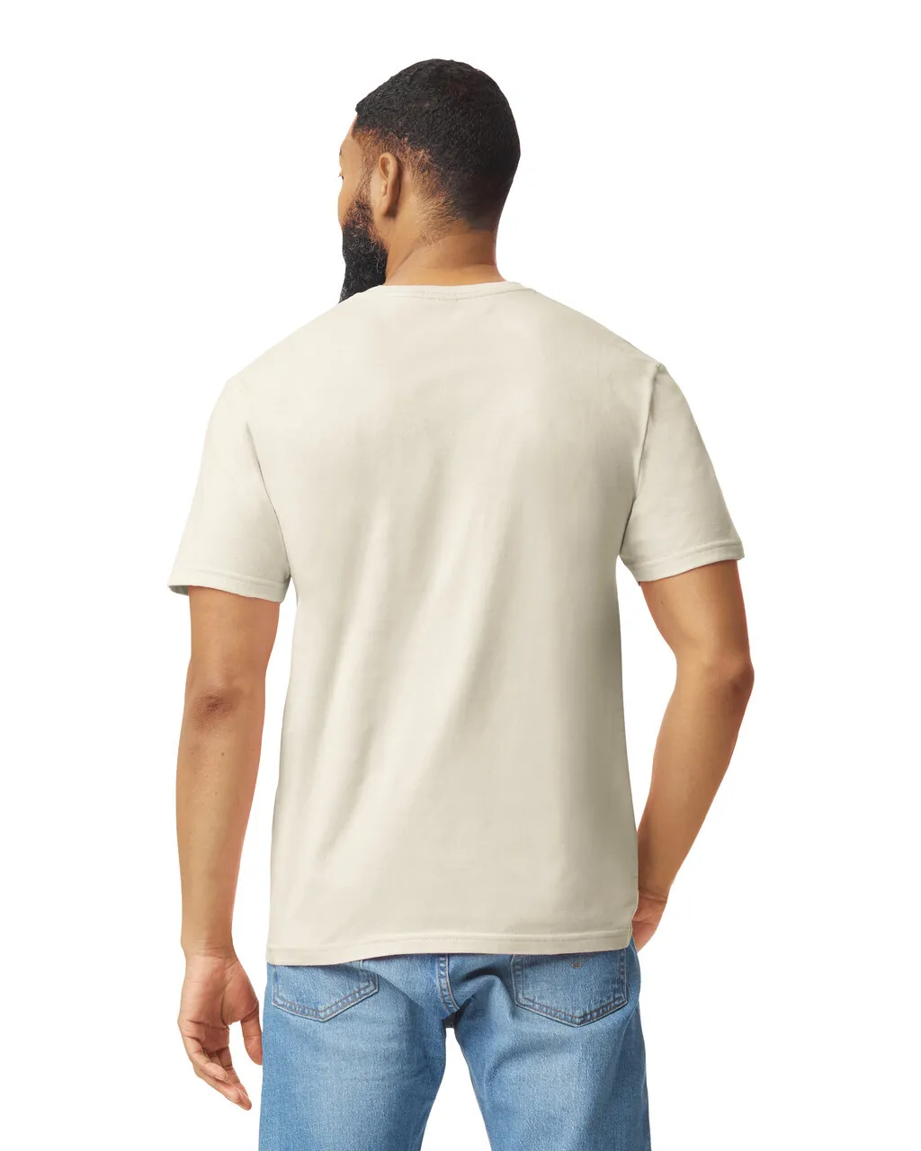 Gildan 64000 Softstyle - Natural - Image 2