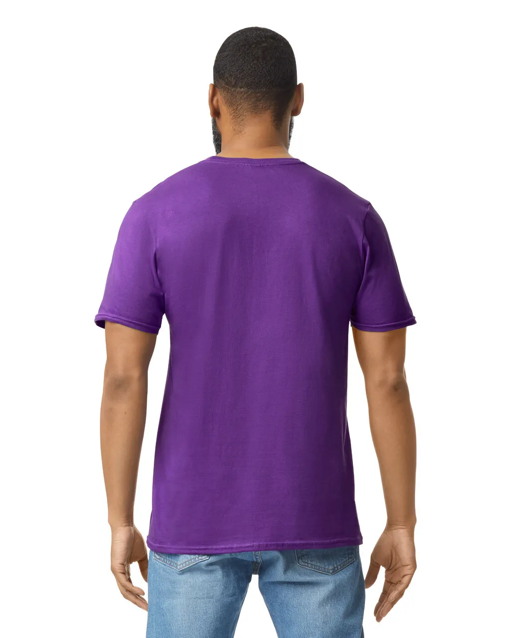 Gildan 64000 Softstyle - Purple - Image 2