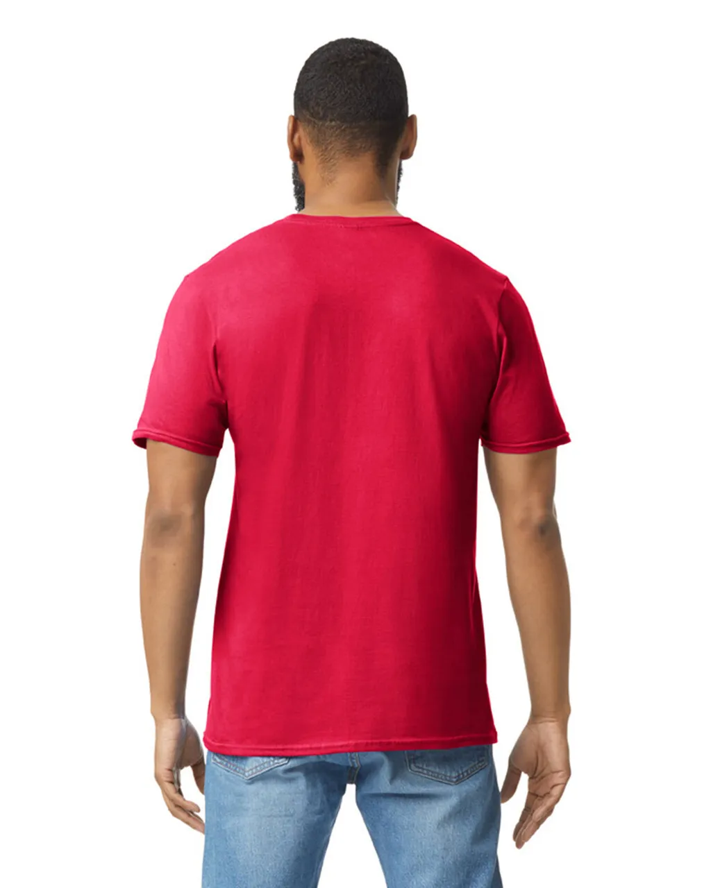 Gildan 64000 Softstyle - Red - Image 2