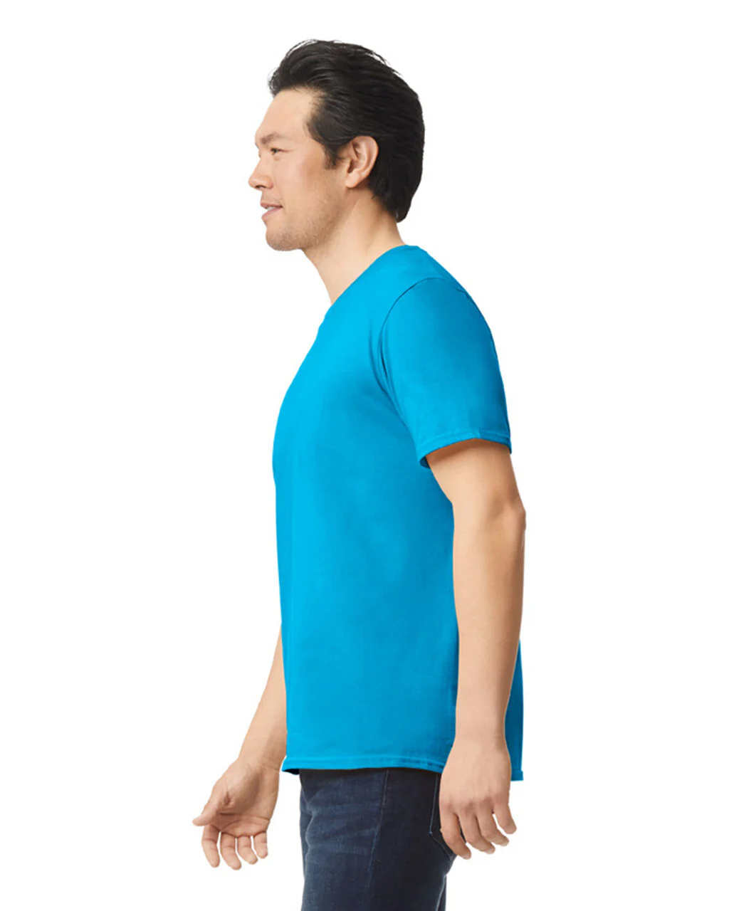Gildan 64000 Softstyle - Sapphire - Image 3
