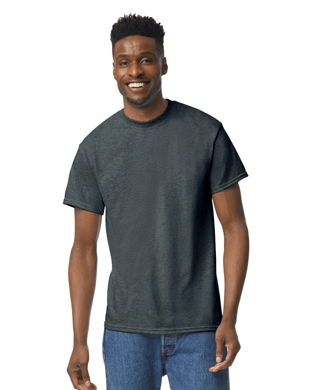 Gildan 8000 DryBlend - Dark Heather