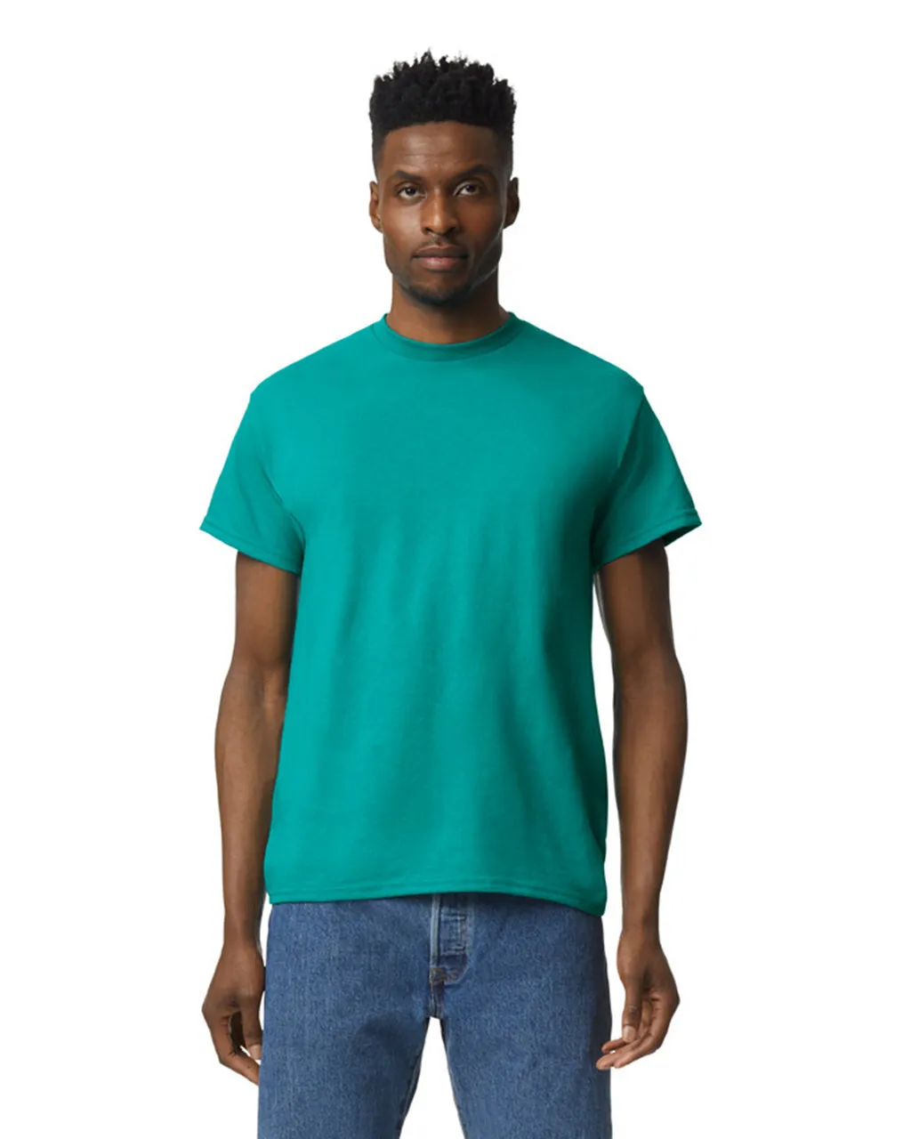 Gildan 8000 DryBlend - Jade Dome - Image 2