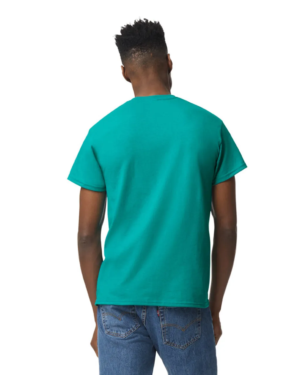 Gildan 8000 DryBlend - Jade Dome - Image 4