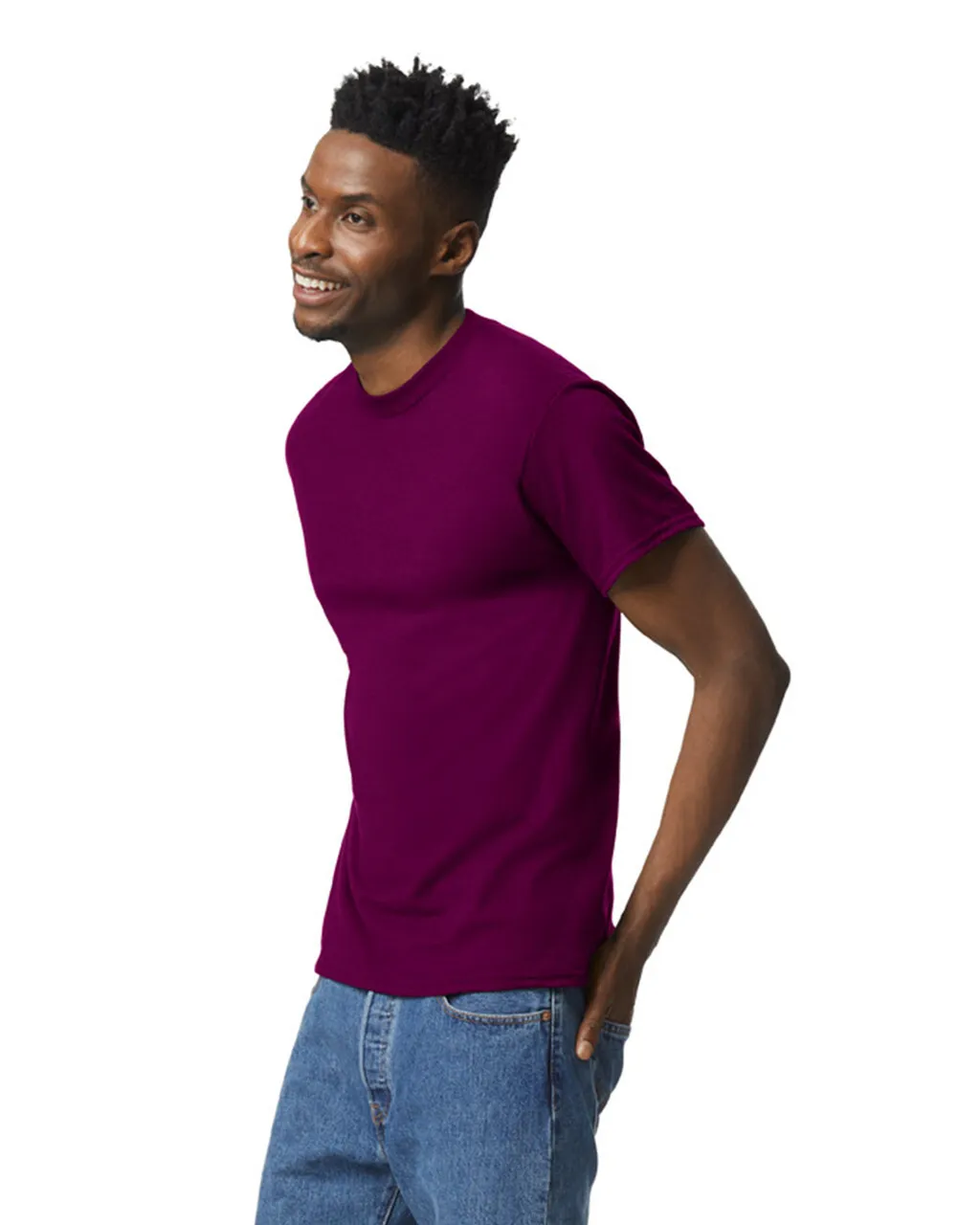 Gildan 8000 DryBlend - Maroon - Image 2